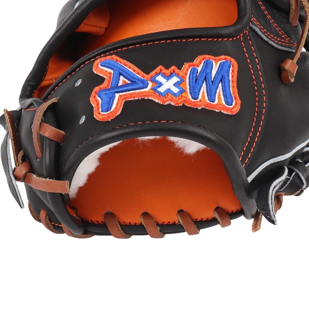 Dxm（Dxm）（メンズ）硬式用グラブ 外野手用 野球グローブ 一般 O110 BLK