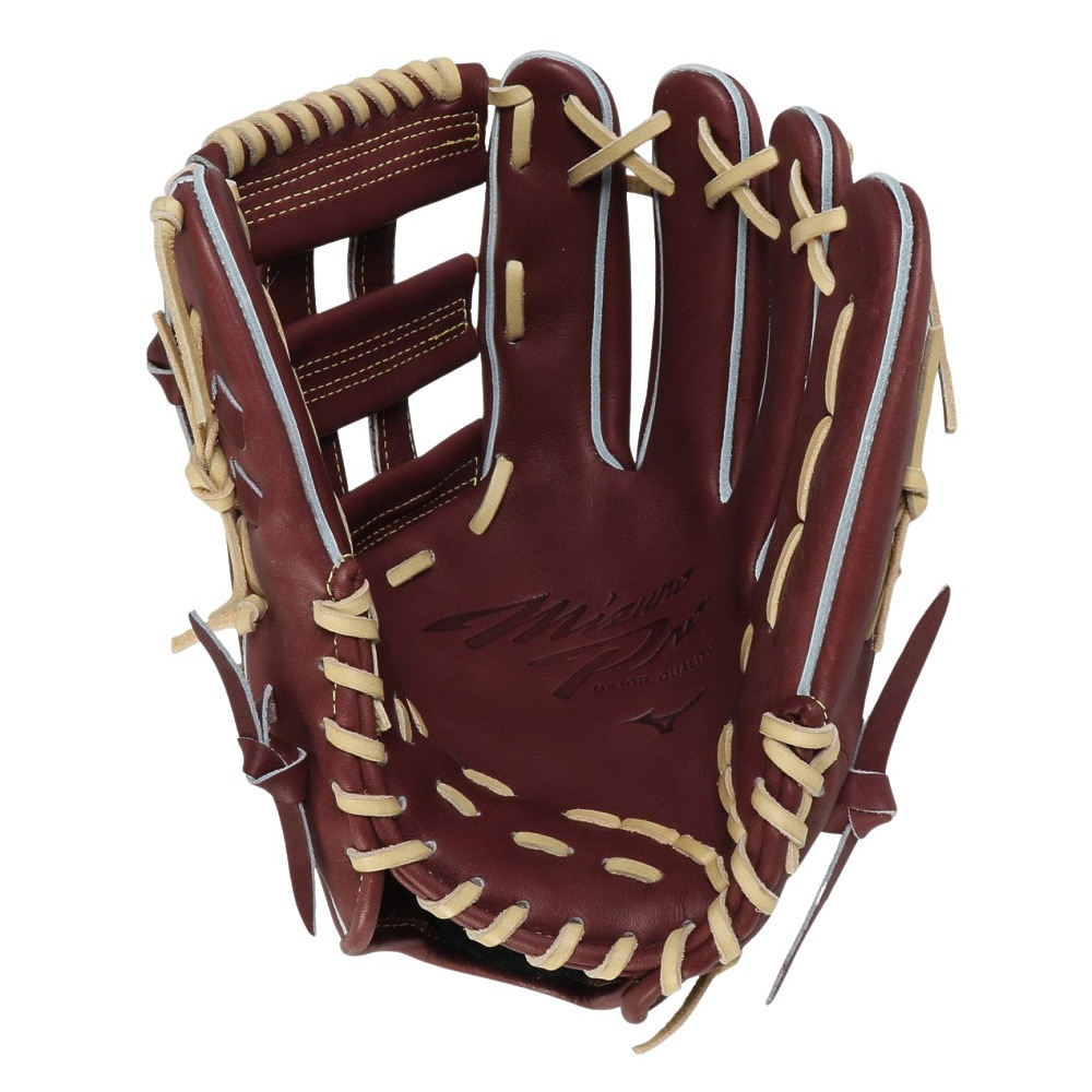 ミズノ（MIZUNO）（メンズ、レディース）硬式用グラブ 外野手用 野球グローブ 一般 ミズノプロ 限定モデル 1AJGH33207 6880 お一人様一点まで
