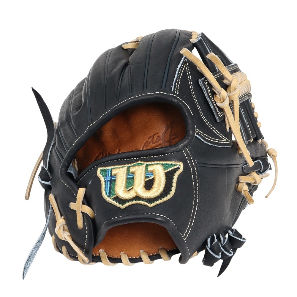 ウイルソン（Wilson）（メンズ）硬式用グラブ 外野手用 野球グローブ 一般 Wilson Staff DUAL スタッフ デュアル WBW103666