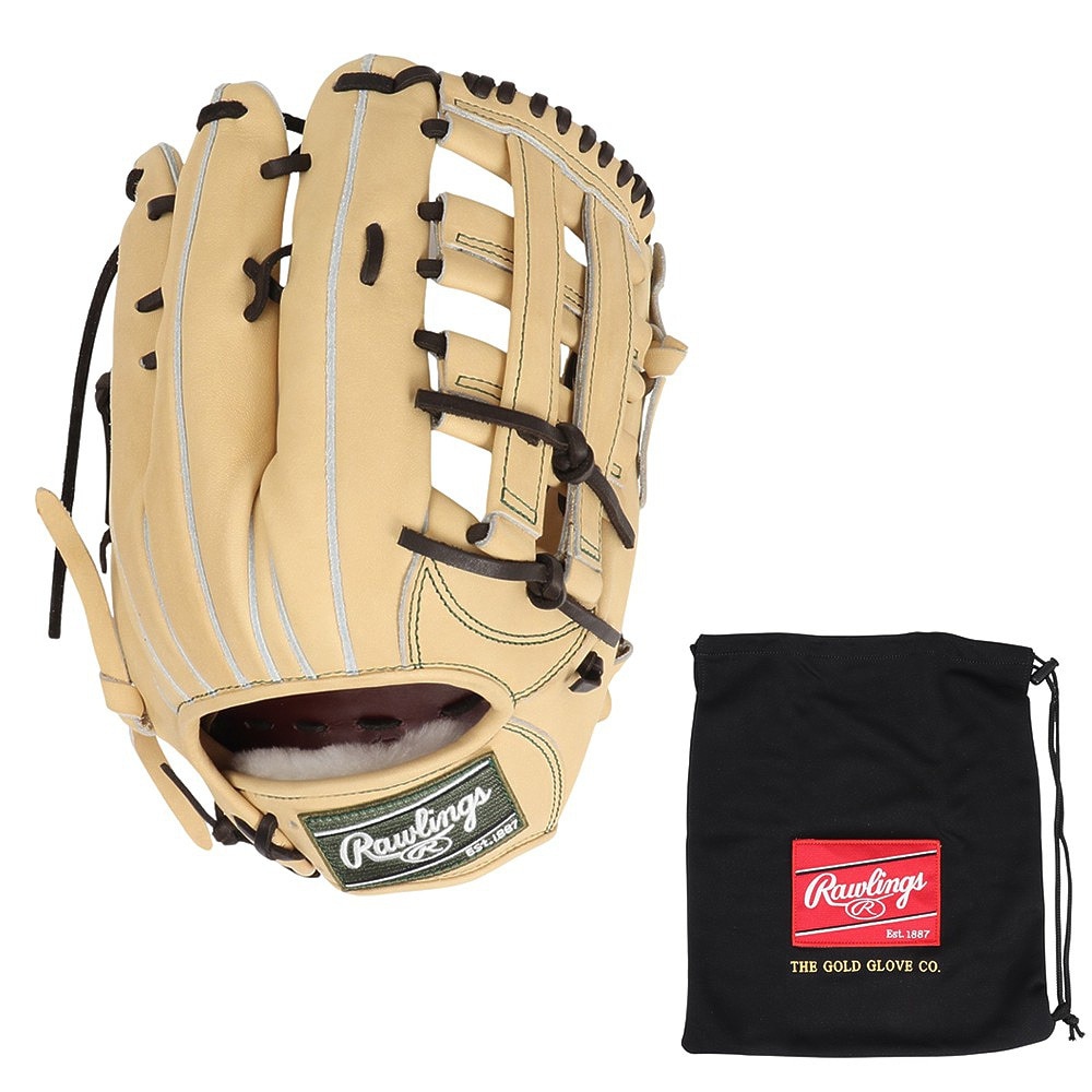 ローリングス（Rawlings）（メンズ）硬式用グラブ 外野手用 野球グローブ 一般 プロプリファード GH5FPRRT80-CAM