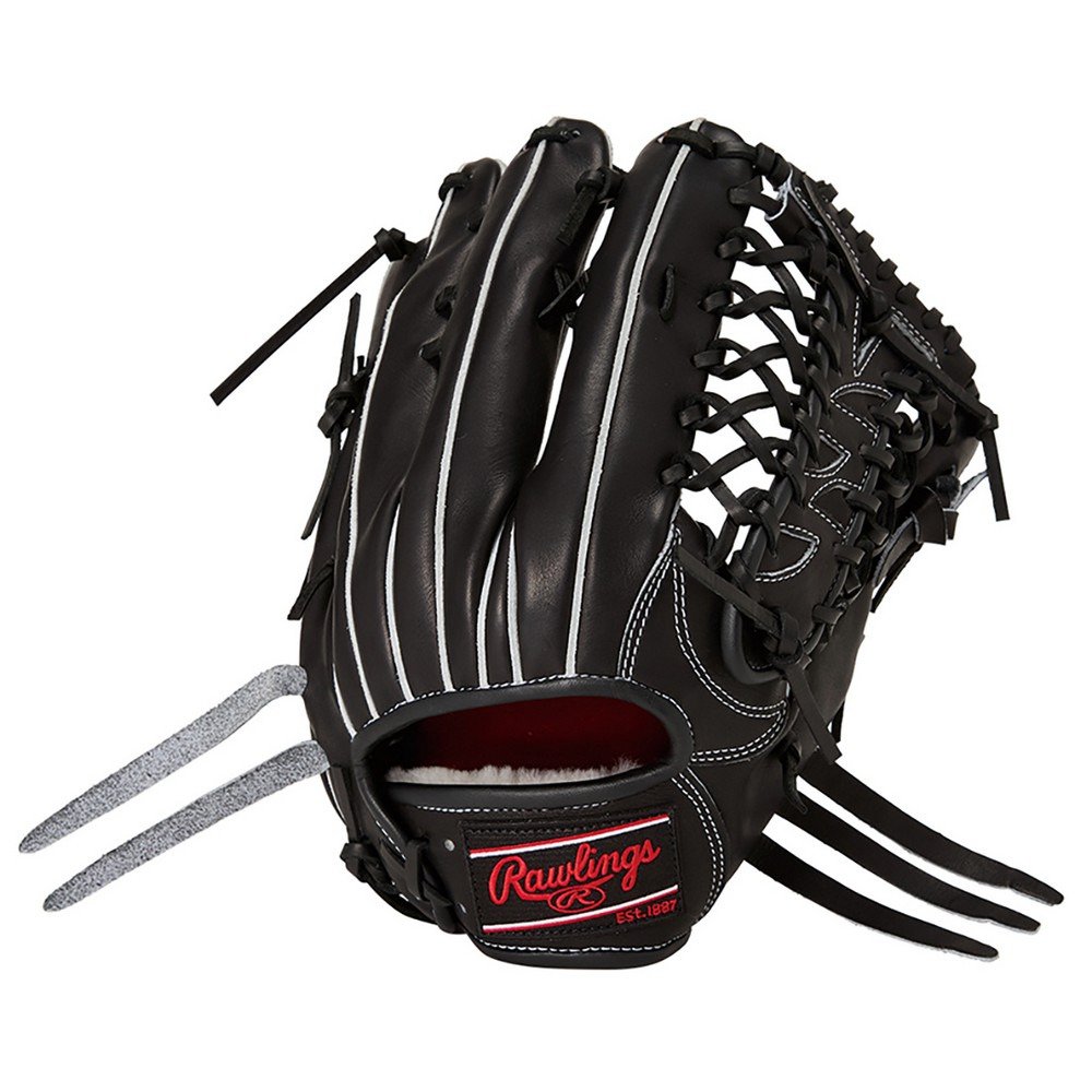RAWLINGS 外野手用グローブ　ブラック ローリングス 外野手用硬式グラブ ブラック - 【公式】 スーパー