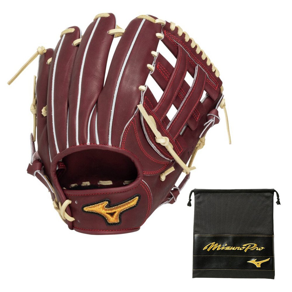 ミズノ（MIZUNO）（メンズ）硬式用グラブ 外野手用 野球グローブ 一般