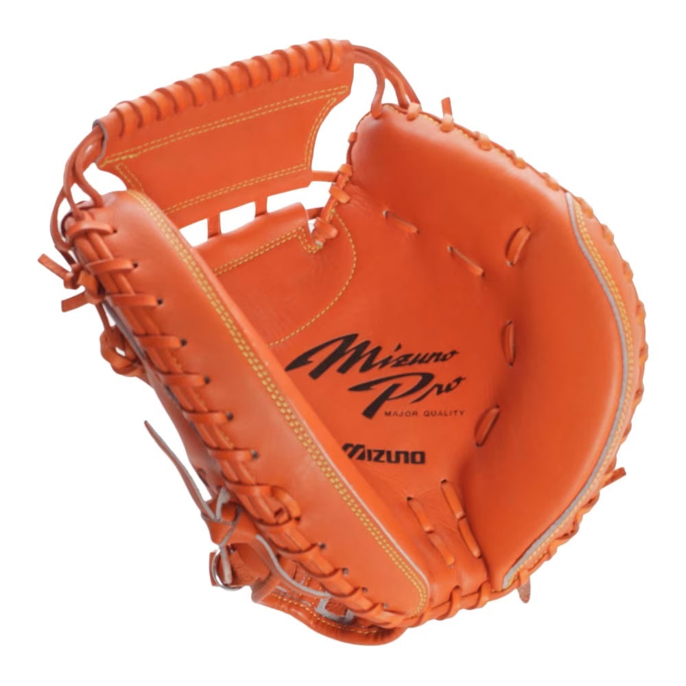 ミズノ（MIZUNO）（メンズ）野球 硬式 グラブ B 捕手用 キャッチャーミット 1AJCH18100 52 B 収納袋付 【お一人様一点まで】