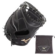 ミズノ（MIZUNO）（メンズ）硬式用グラブ 捕手用 野球グローブ 一般 グローバルエリート キャッチャーミット 號SAKEBI 1AJCH26400 09