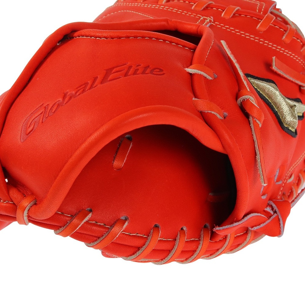 ミズノ（MIZUNO）（メンズ）硬式用グラブ 捕手用 野球グローブ グローバルエリート 號SAKEBI M-R型 1AJCH29310 52