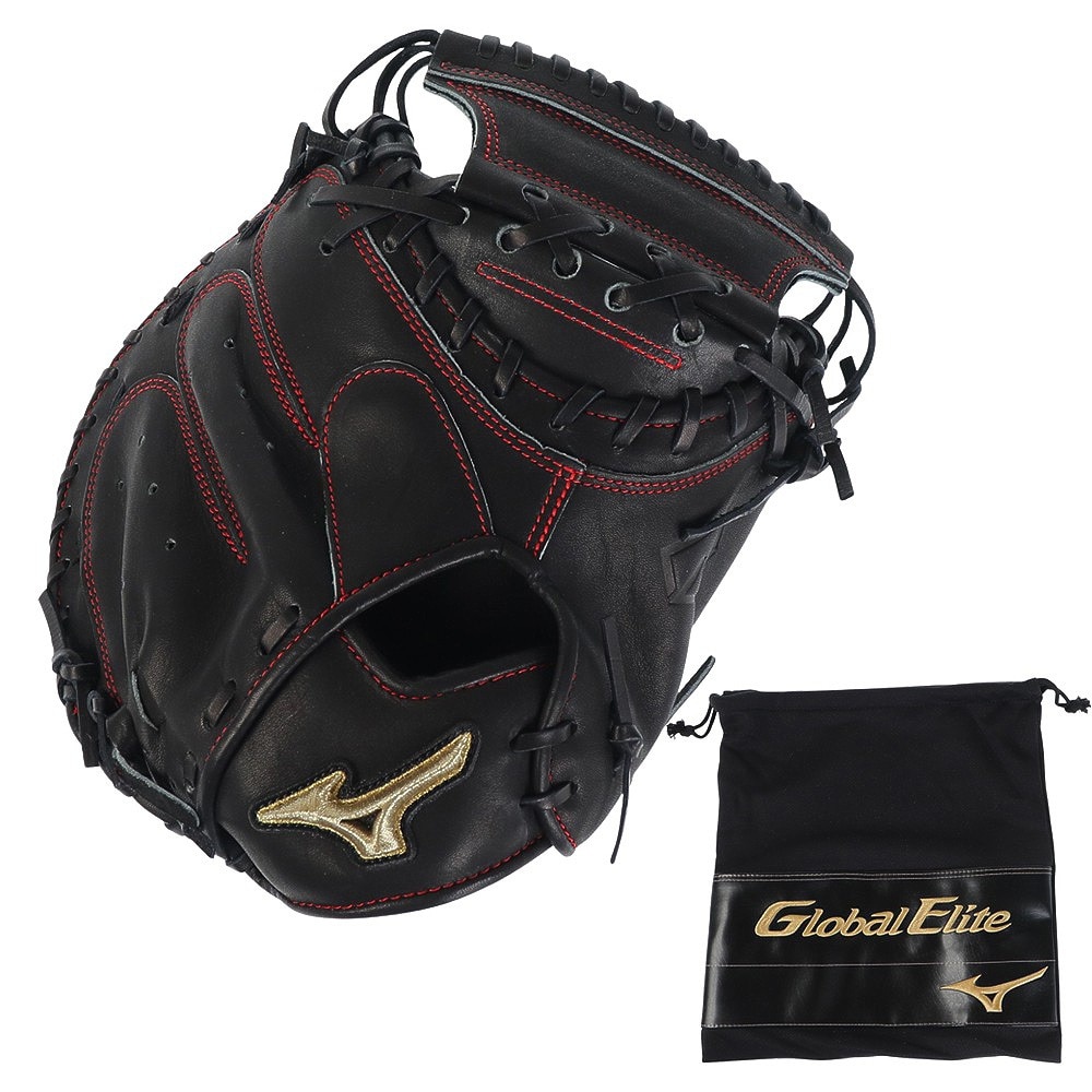 MIZUNO 硬式用グラブ 捕手用 野球グローブ グローバルエリート SAKEBI S-S型1 1AJCH29400 09 ＦＦ 90 野球