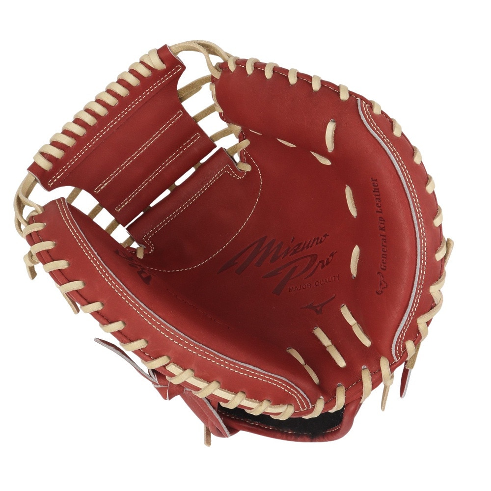 ミズノ（MIZUNO）（メンズ）硬式用グラブ 捕手用 野球グローブ 一般 ミズノプロ SAKEBI Compact 1AJCH30110 6680 お一人様一点まで