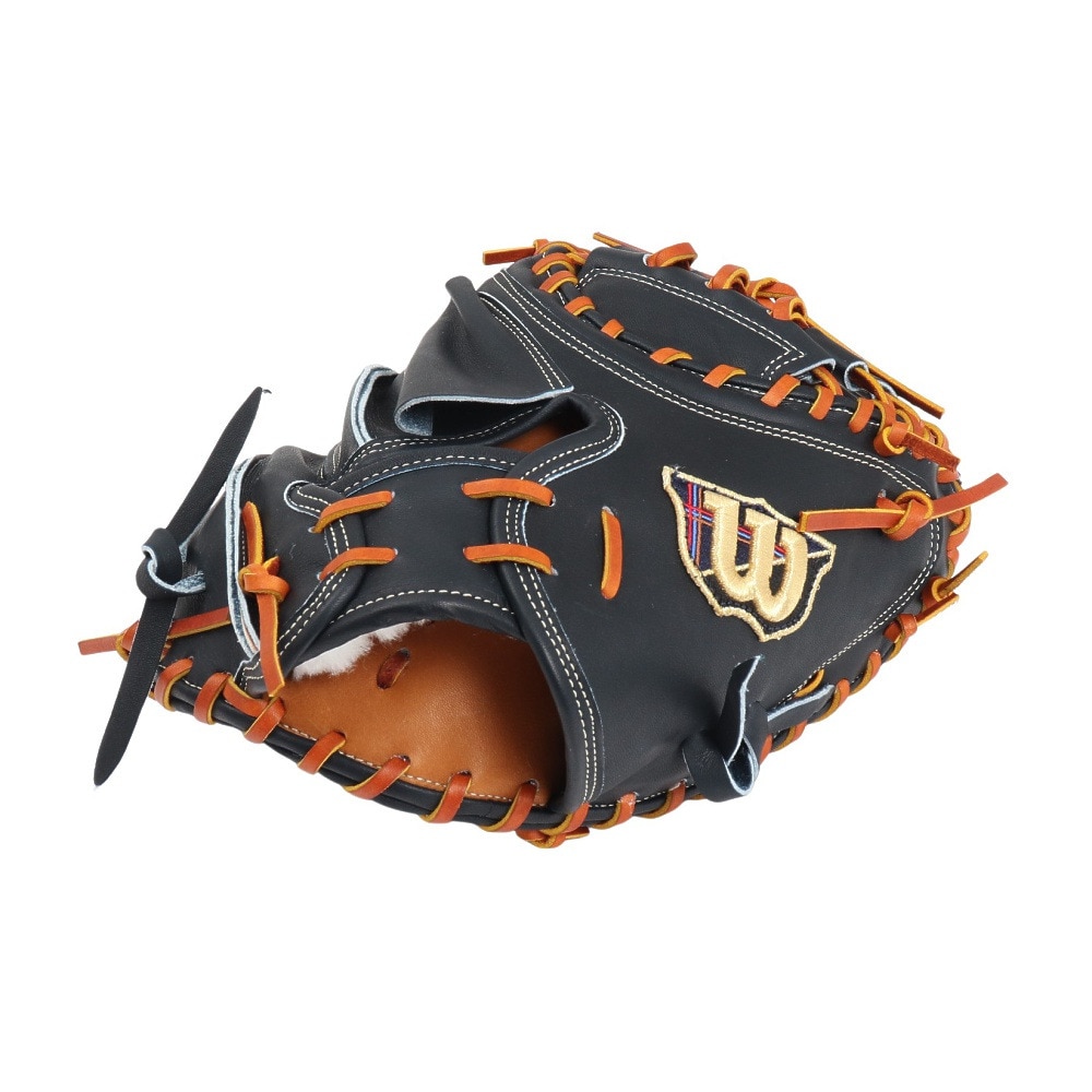 ウイルソン（Wilson）（メンズ）硬式用グラブ 捕手用 キャッチャーミット 野球グローブ 一般 スタッフ デュアル CM33型 WBW103262