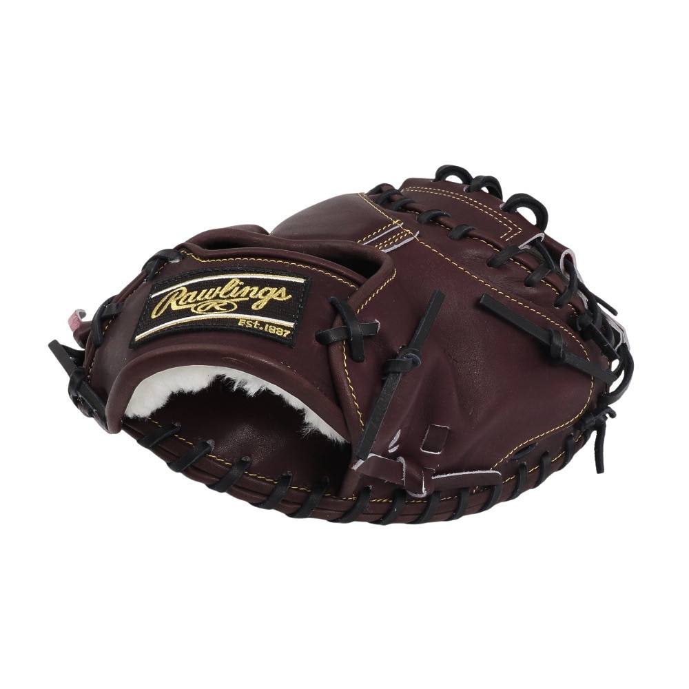 ローリングス（Rawlings）（メンズ）硬式用グラブ 捕手用 野球グローブ 一般 HOH プレミアム GH5HPMSW-BUR