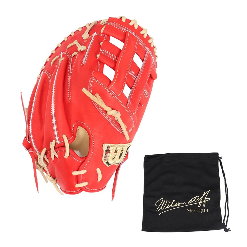 ウイルソン（Wilson）（メンズ）硬式用グラブ 一塁手用 ファーストミット 野球グローブ 一般 スタッフ デュアル 36型 WBW103263