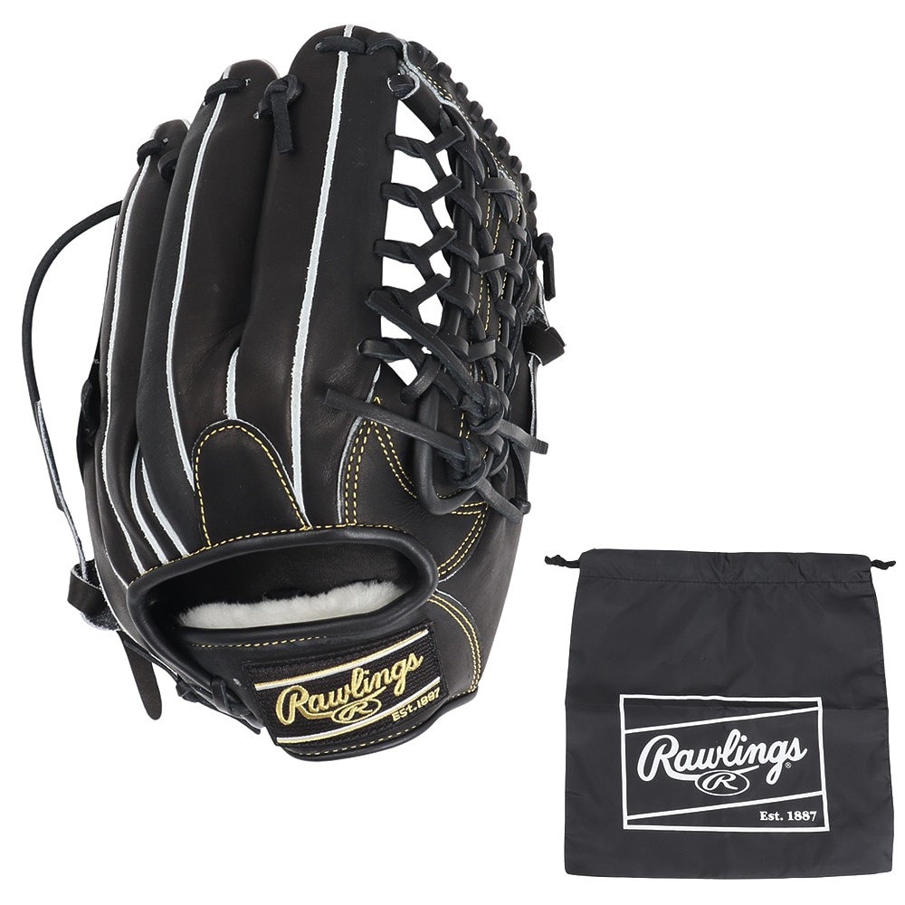 ローリングス（Rawlings）（メンズ）硬式用グラブ ユーティリティー用 野球グローブ 一般 HOH N64 GH4HUN55FS-B