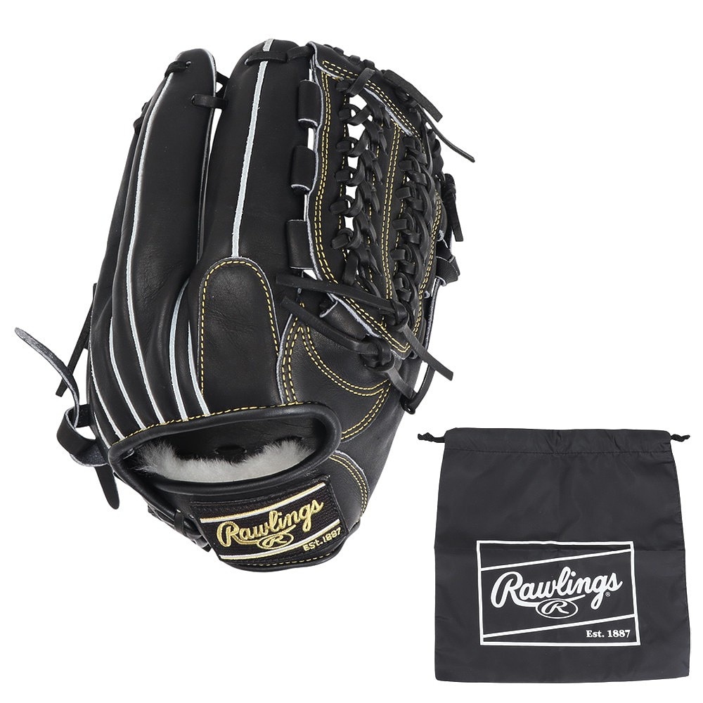 ローリングス（Rawlings）（メンズ）硬式用グラブ ユーティリティー用 野球グローブ 一般 HOH N55FS GH4HUN64-B