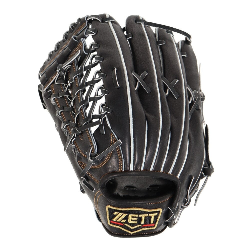 ゼット（ZETT）（メンズ）硬式用グラブ 外野手用 野球グローブ 一般 プロステイタス BPROG670-1900RH