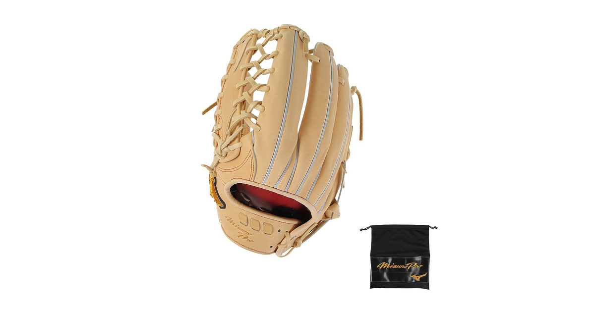 ミズノ（MIZUNO）（メンズ）硬式用グラブ 外野手用 野球グローブ 