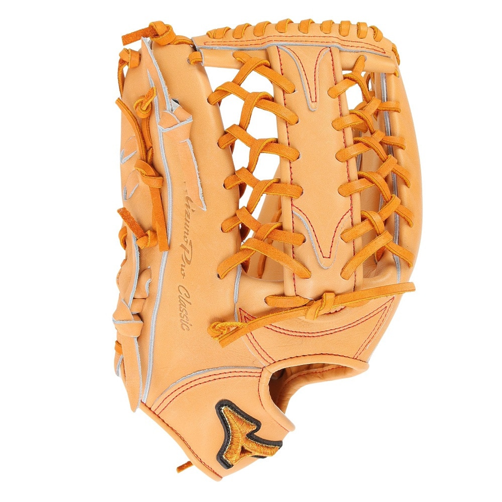 ミズノ（MIZUNO）（メンズ）硬式用 グラブ 外野手用 ミズノプロ Classic BSS 野球グローブ 一般 24SS 1AJGH30007 8149H 左投用 お一人様一点まで