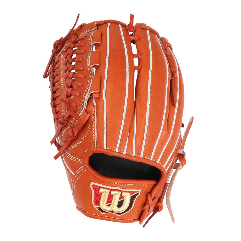 ウイルソン（Wilson）（メンズ）硬式用グラブ 投手用 ユーティリティ用 野球グローブ 一般 スタッフ デュアル 33型 左投げ用 WBW102887