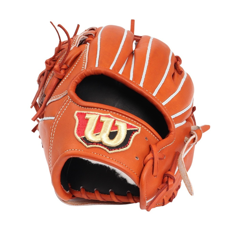 ウイルソン（Wilson）（メンズ）硬式用グラブ 投手用 ユーティリティ用 野球グローブ 一般 スタッフ デュアル 33型 左投げ用 WBW102887