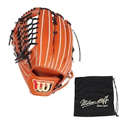 (メンズ)硬式用グラブ 外野手用 野球グローブ 一般 スタッフ デュアル D8型 左投げ用 WBW102920