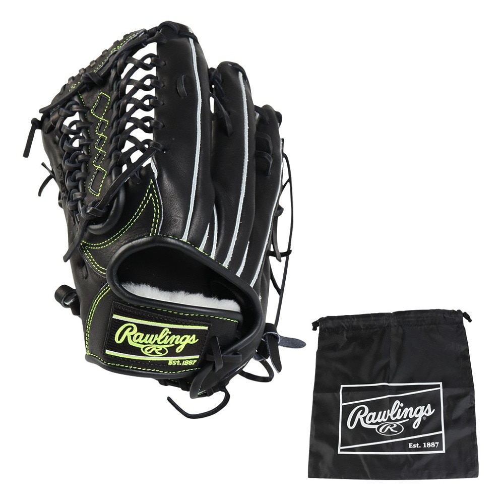ローリングス（Rawlings）（メンズ、レディース）硬式用グラブ 外野手用 野球グローブ 一般 HOH ライジングスター COMB 左投げ用 GH5HRB870-B-RH