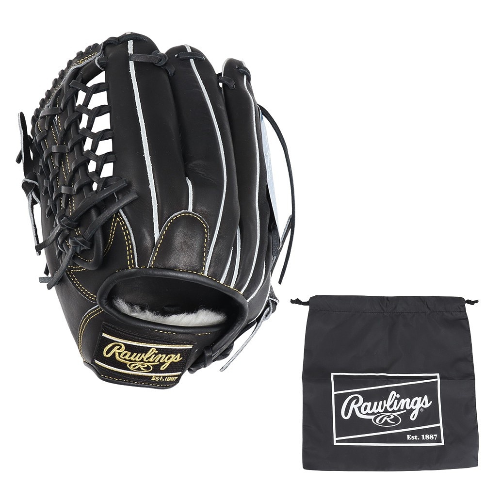 ローリングス（Rawlings）（メンズ）硬式用グラブ ユーティリティー用 野球グローブ 一般 HOH N64 GH4HUN55FS-B-RH
