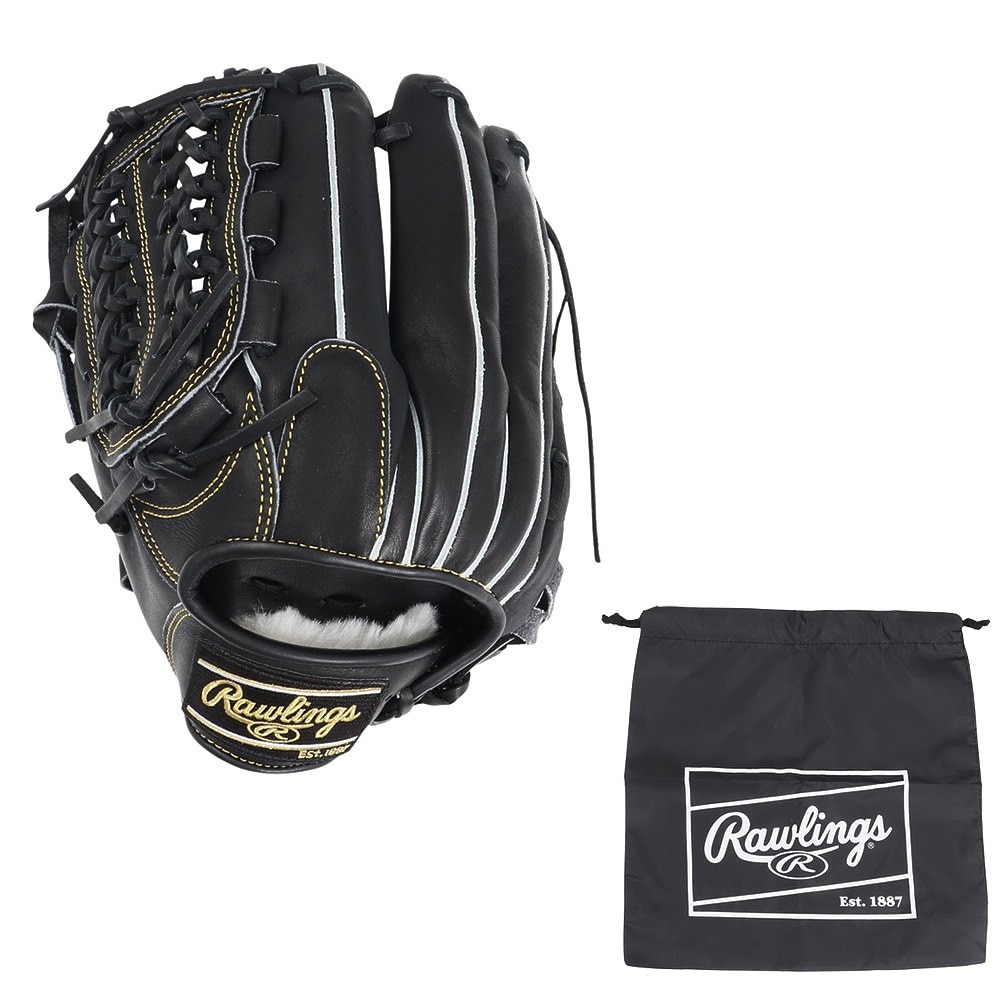 ローリングス（Rawlings）（メンズ）硬式用グラブ ユーティリティー用 野球グローブ 一般 HOH N55FS GH4HUN64-B-RH
