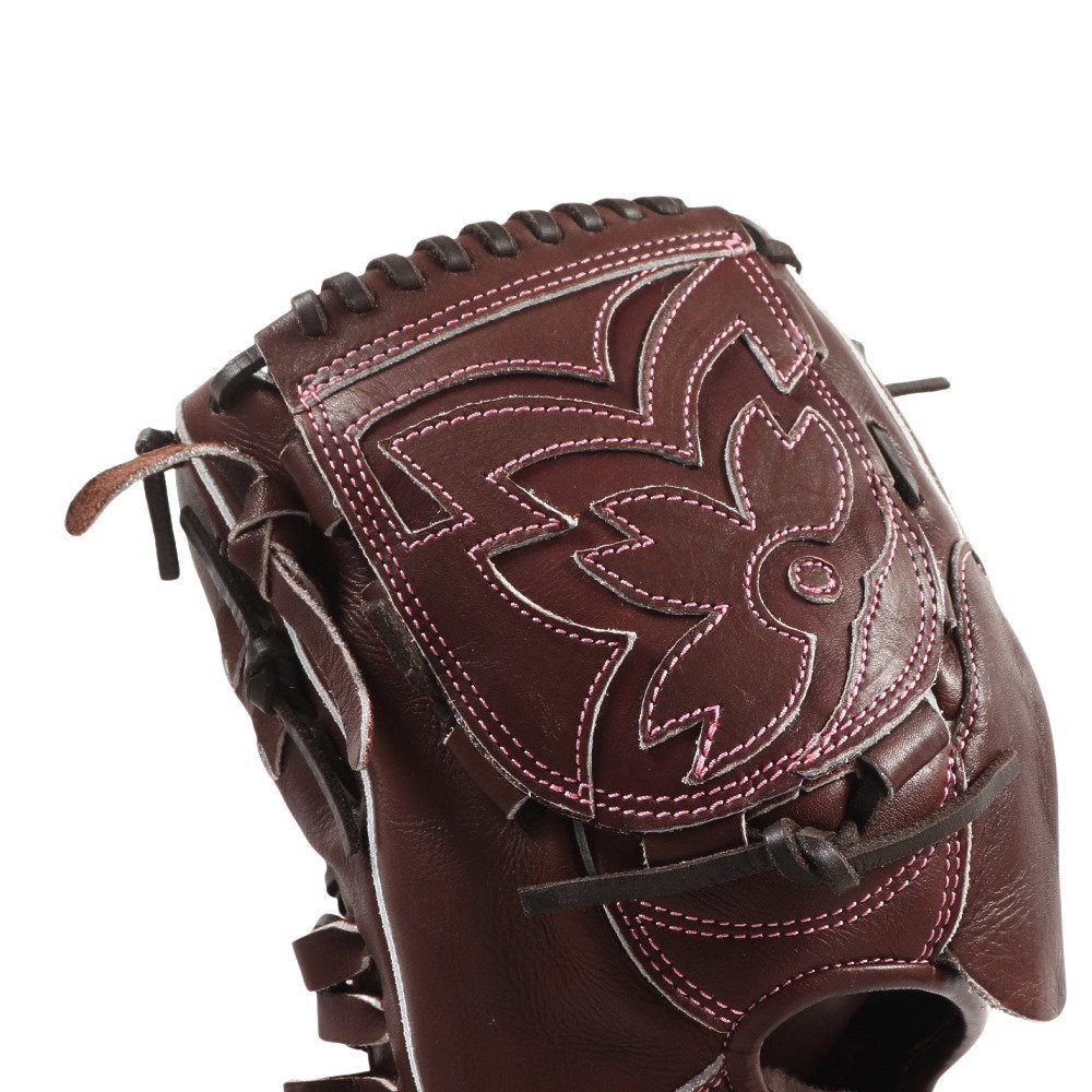 Rawlings 野球グローブ ブラウン 収納袋付き Rawlings（ローリングス） 野球 グラブ袋 トライアングルGグラブ袋