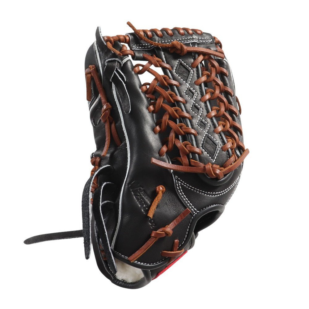 Rawlings 硬式用グローブ ブラック 外野手用 ローリングス（Rawlings）（メンズ）硬式用グラブ 外野手用 野球