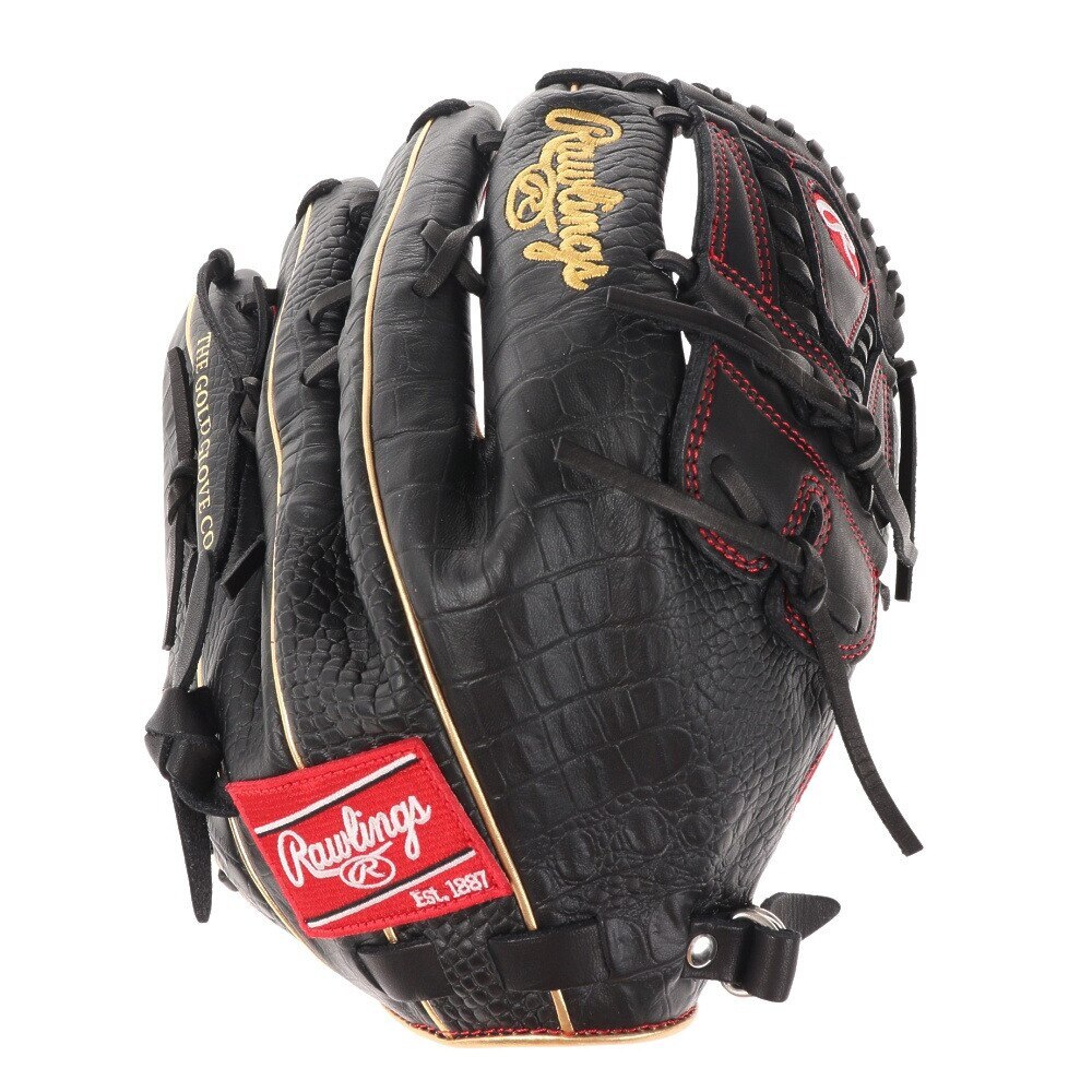 ローリングス（Rawlings）（メンズ）軟式用グラブ ピッチャー 投手用 野球グローブ 一般 HOH MLB COLOR SYNC GR3HMA15FB-SC/BCRO