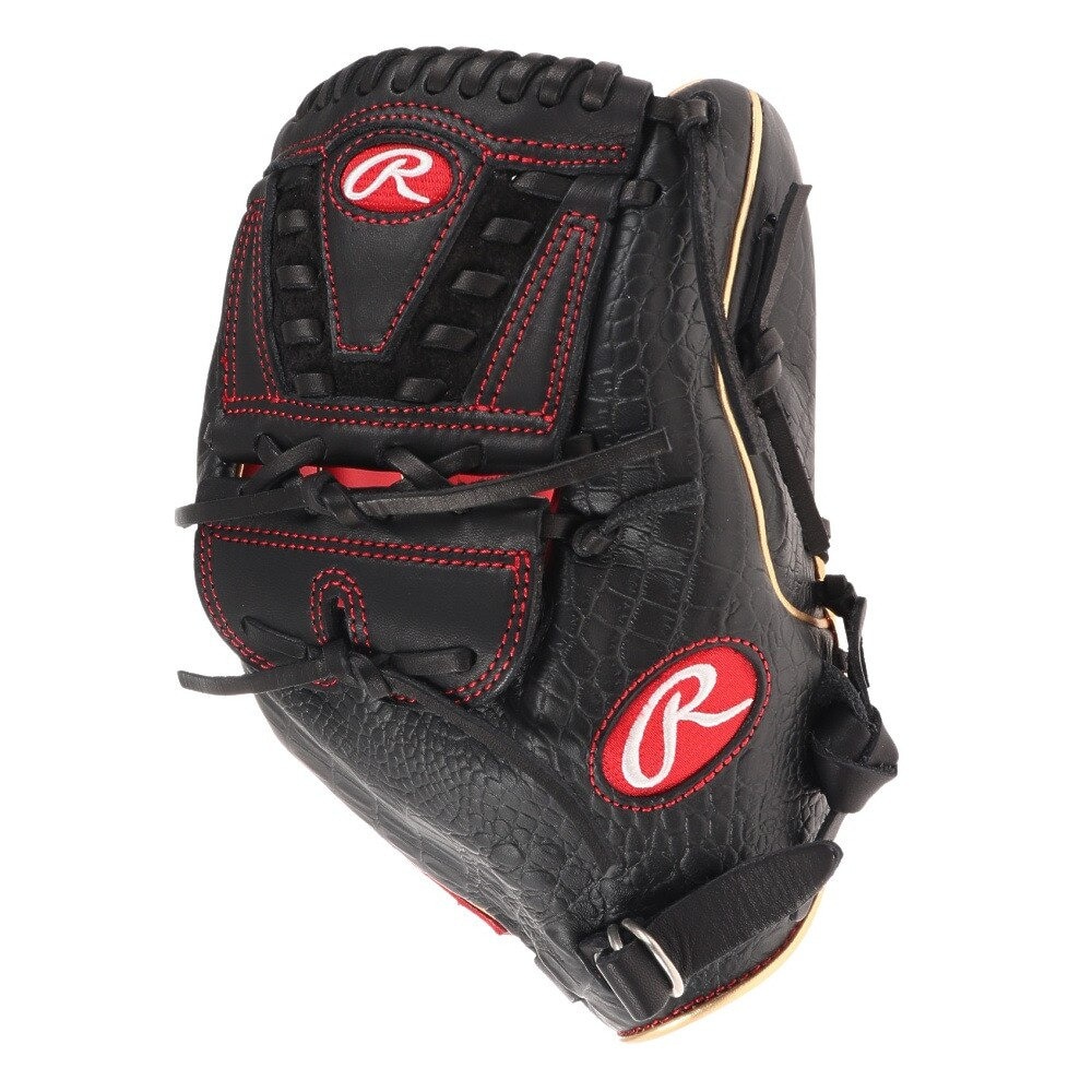 ローリングス（Rawlings）（メンズ）軟式用グラブ ピッチャー 投手用 野球グローブ 一般 HOH MLB COLOR SYNC GR3HMA15FB-SC/BCRO