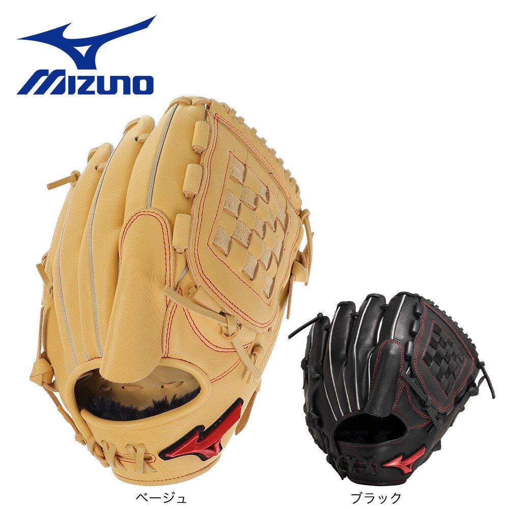 ミズノ（MIZUNO）（メンズ）軟式用グラブ 投手用 野球グローブ ウィル 