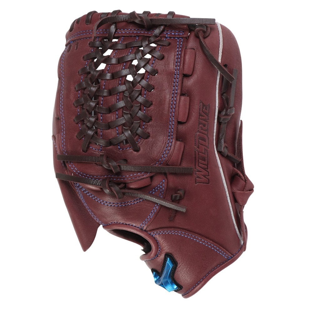 ミズノ（MIZUNO）（メンズ）軟式用グラブ 投手用 野球グローブ 一般 ウィルドライブ ブルー 24SS 1AJGR19701 68