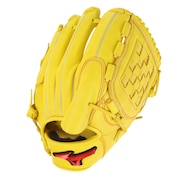 ミズノ(MIZUNO)(メンズ)軟式用グラブ 投手用 野球グローブ 一般 ウィルドライブ レッド 24SS 1AJGR21801 40