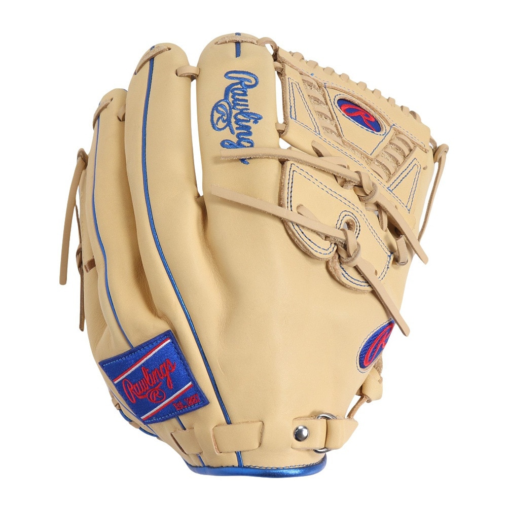 ローリングス（Rawlings）（メンズ）軟式用グラブ 投手用 野球グローブ 一般 HOH MLB カラーシンク GR4HMJ205FB-RY/CAM