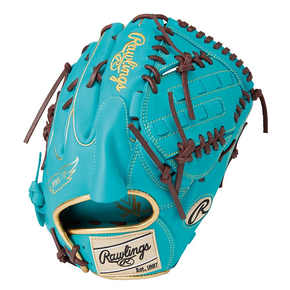 ローリングス（Rawlings）（メンズ）軟式用グラブ 投手用 ハイパーテックカラーズ A15W-MGRN GR4HTCA15W-MGRN