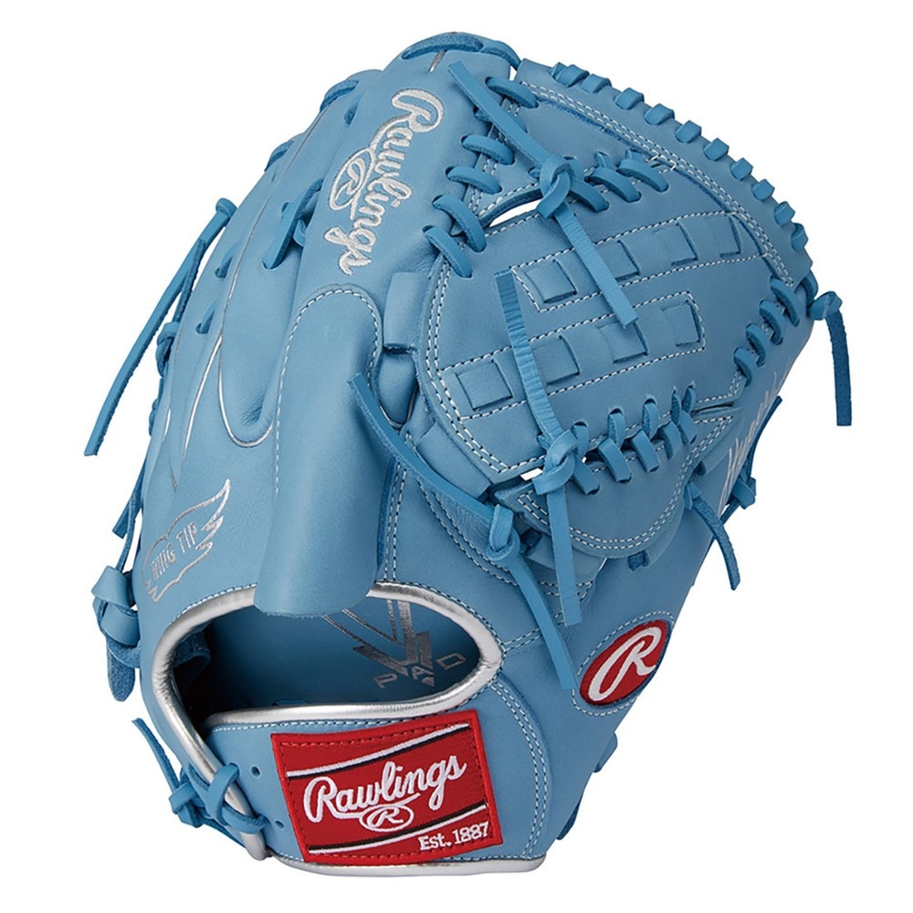 ローリングス（Rawlings）（メンズ）軟式用グラブ 投手用 ハイパーテックカラーズ A15W-サックス GR4HTCA15W-SX