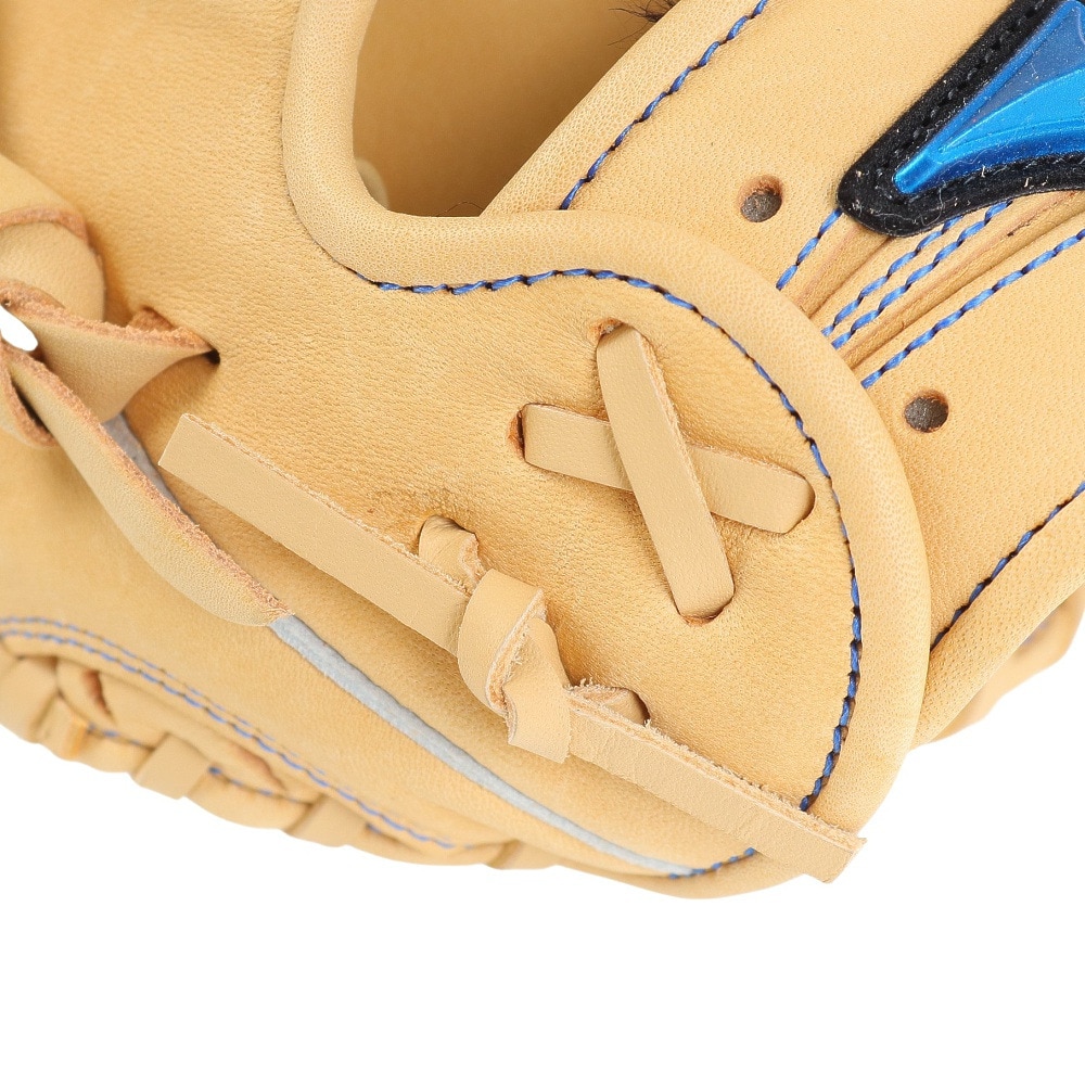 ミズノ（MIZUNO）（メンズ）軟式用グラブ 投手用 野球グローブ 一般 WILL DRIVE BLUE 1AJGR19801 80