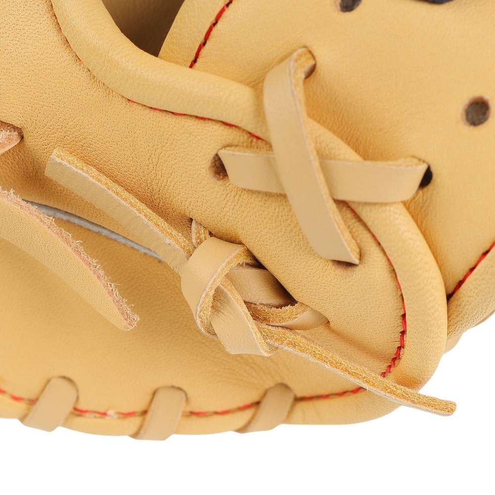 ミズノ（MIZUNO）（メンズ）軟式用グラブ 投手用 野球グローブ 一般 ウィルドライブ レッド 24SS 1AJGR21901 80