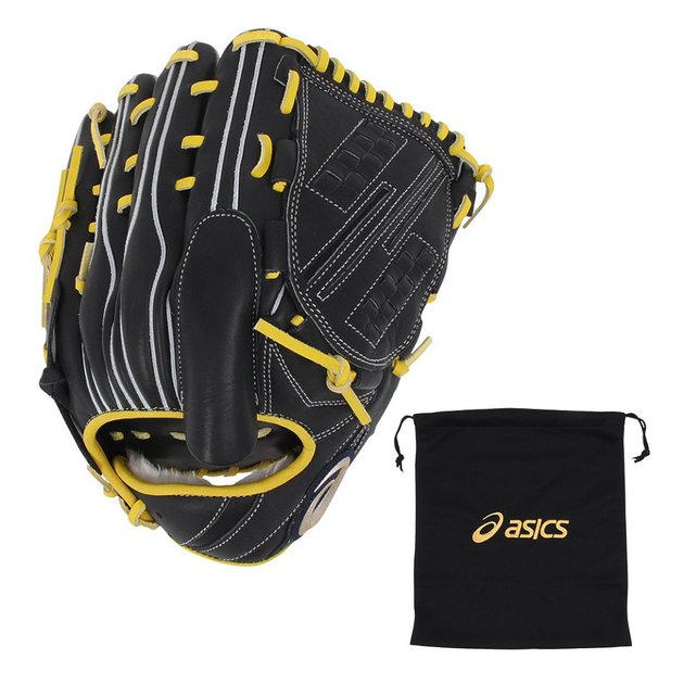 アシックス（ASICS）（メンズ）軟式用グラブ 投手用 野球グローブ 一般 