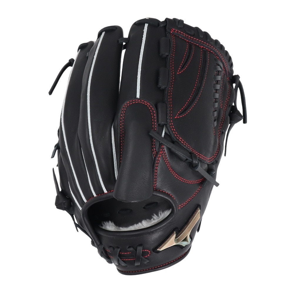 ミズノ（MIZUNO）（メンズ、レディース）軟式用グラブ 投手用 野球グローブ 一般 グローバルエリート Hselection SIGNA AXI 1AJGR31701 09