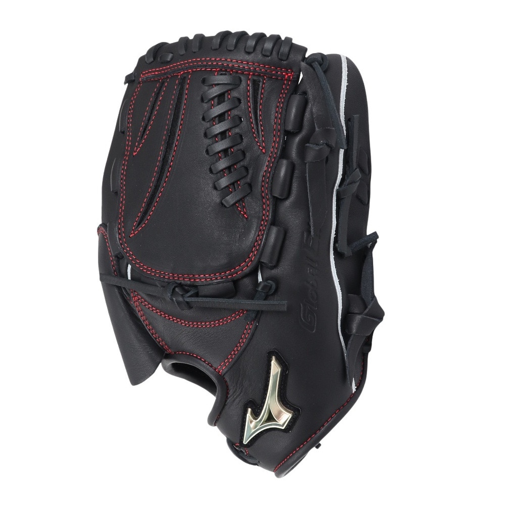 ミズノ（MIZUNO）（メンズ、レディース）軟式用グラブ 投手用 野球グローブ 一般 グローバルエリート Hselection SIGNA AXI 1AJGR31701 09
