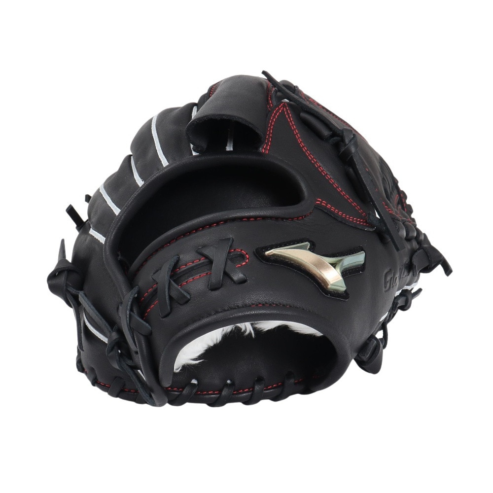ミズノ（MIZUNO）（メンズ、レディース）軟式用グラブ 投手用 野球グローブ 一般 グローバルエリート Hselection SIGNA AXI 1AJGR31701 09