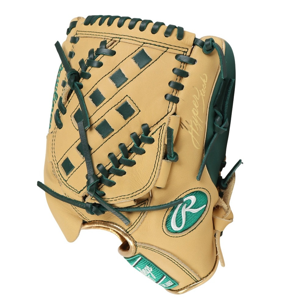 ローリングス（Rawlings）（メンズ）軟式用グラブ 投手用 野球グローブ 一般 ハイパーテックCOLOR SYNC GR5HTCA15W-CAM/DGRN