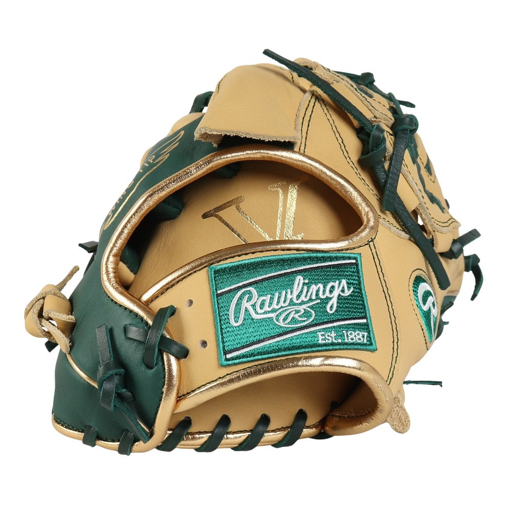 ローリングス（Rawlings）（メンズ）軟式用グラブ 投手用 野球グローブ 一般 ハイパーテックCOLOR SYNC GR5HTCA15W-CAM/DGRN