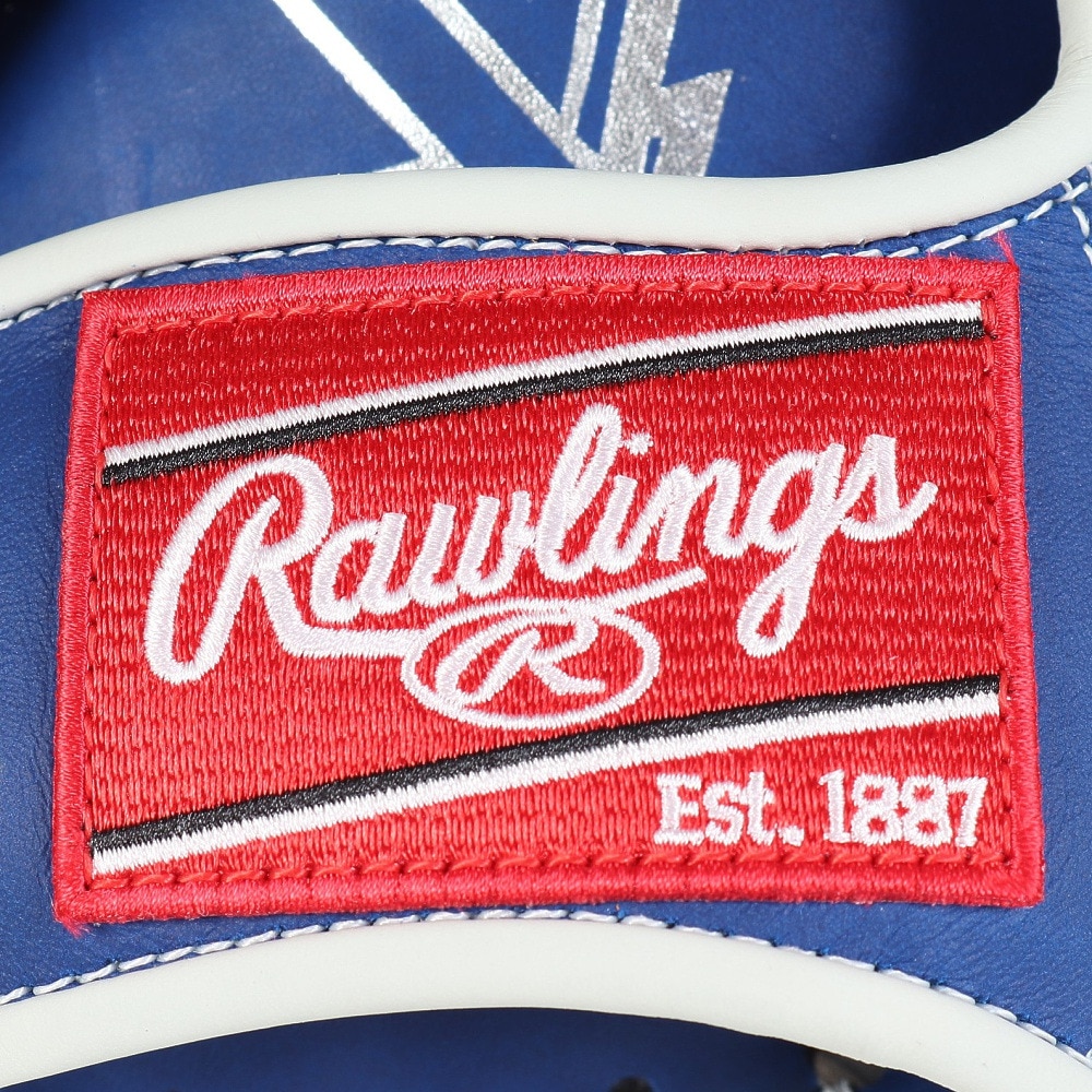 ローリングス（Rawlings）（メンズ）軟式用グラブ 投手用 野球グローブ 一般 ハイパーテック MLB チーム GR5HTMA15W-LAD
