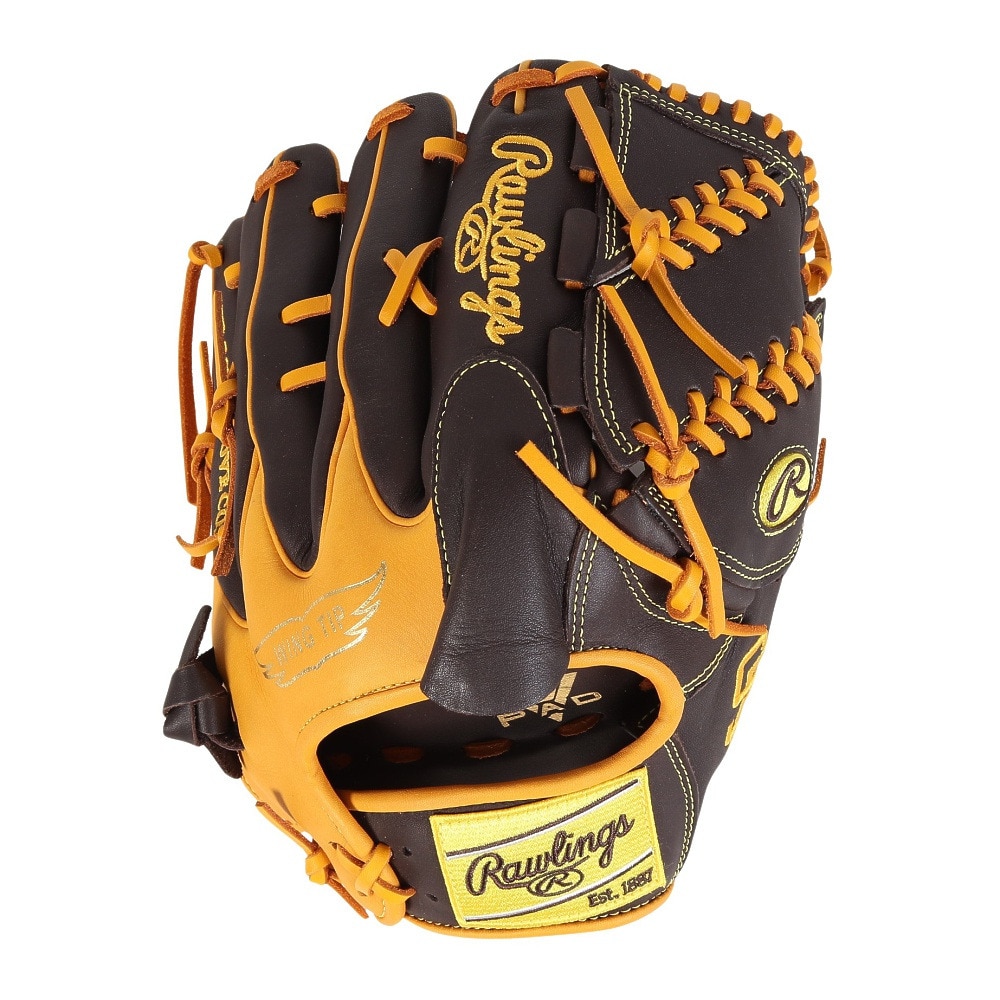 ローリングス（Rawlings）（メンズ）軟式用グラブ 投手用 野球グローブ 一般 ハイパーテック MLB チーム GR5HTMA15W-SPD