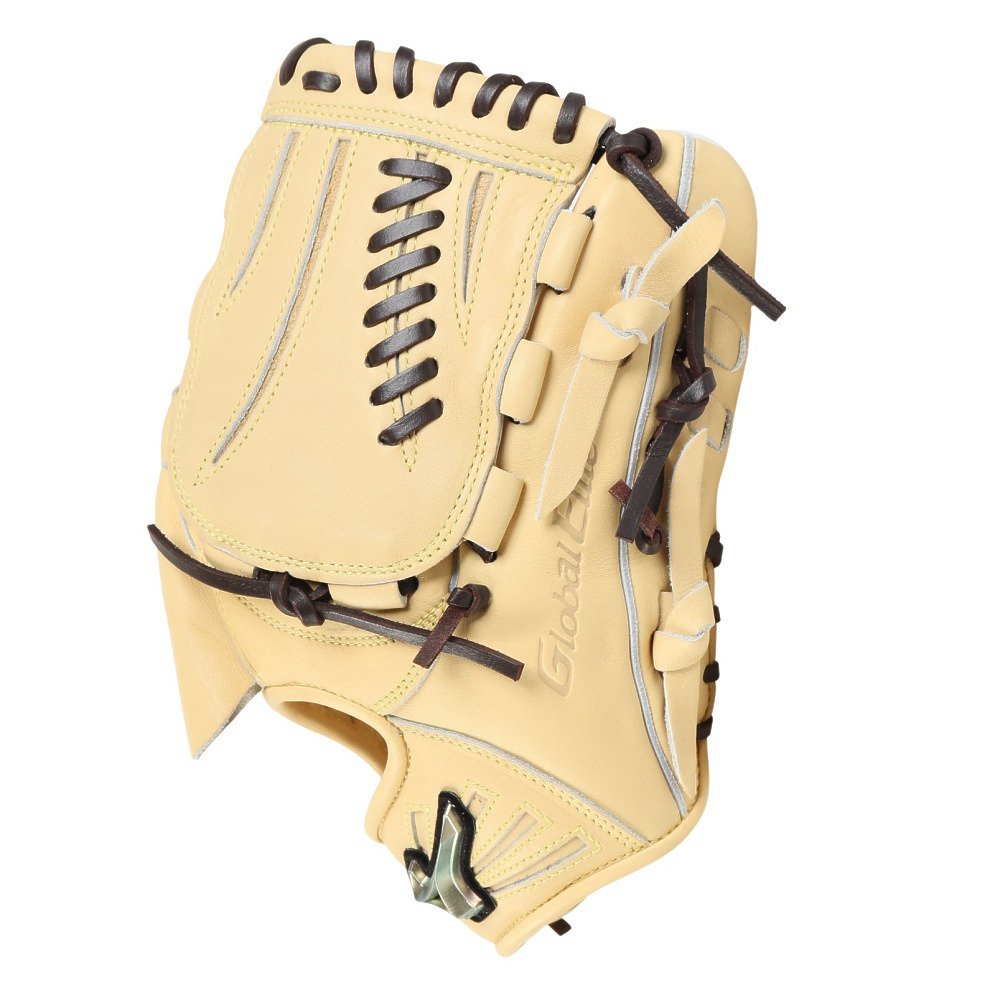 Mizuno Global Elite ベージュ グローブ ミズノ（MIZUNO）（メンズ、レディース）軟式用グラブ 投手用 野球