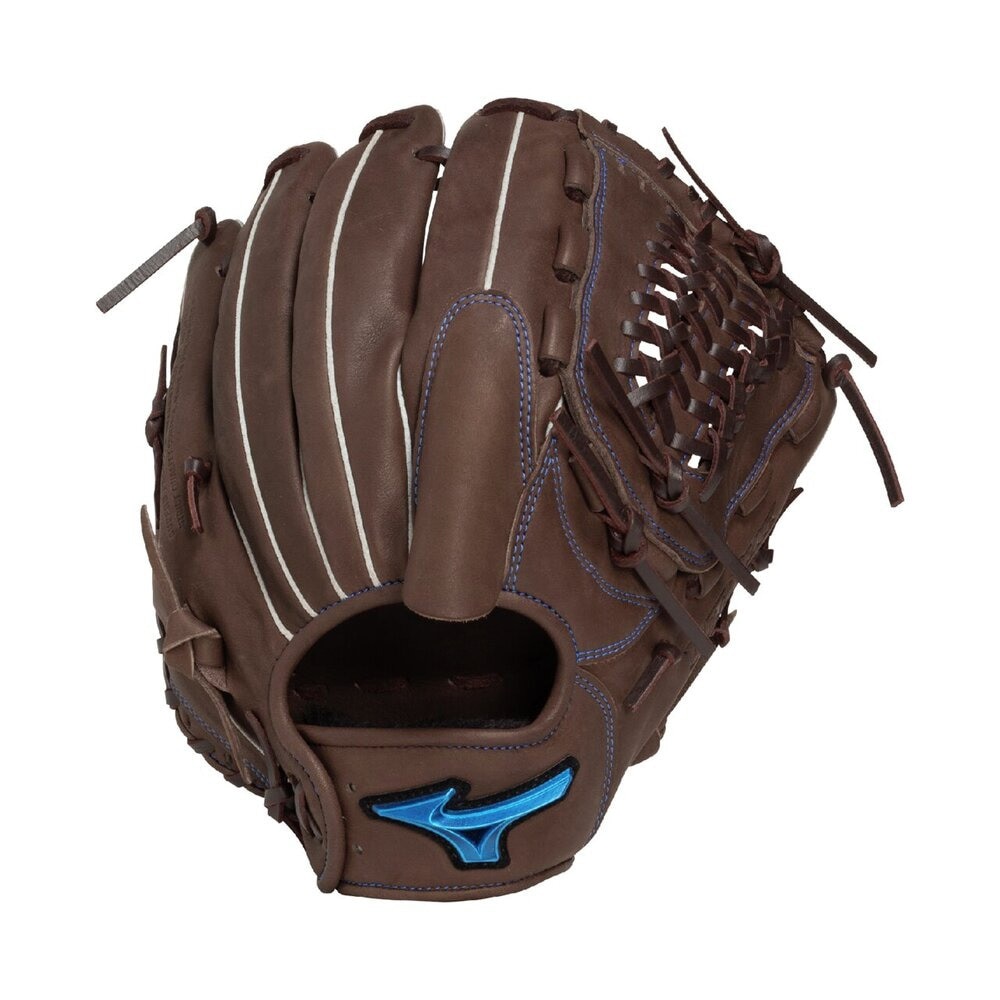 ミズノ（MIZUNO）（メンズ、レディース）軟式用グラブ 投手用 野球グローブ ウィルドライブ ブルー 1AJGR33701 82