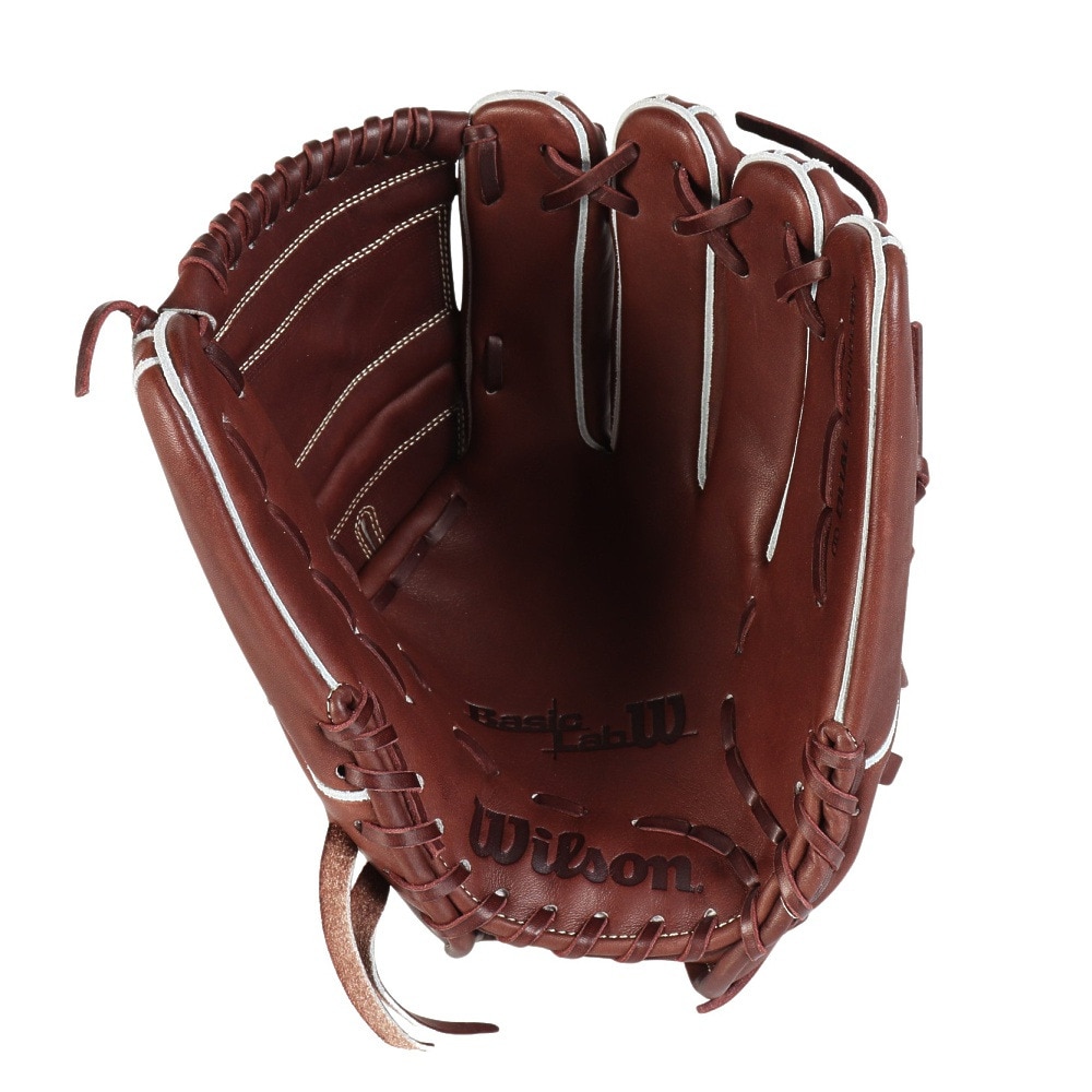 ウイルソン（Wilson）（メンズ、レディース）軟式用グラブ 投手用 野球グローブ 一般 軟式用 Basic Lab DUAL SA17型 WBW103720