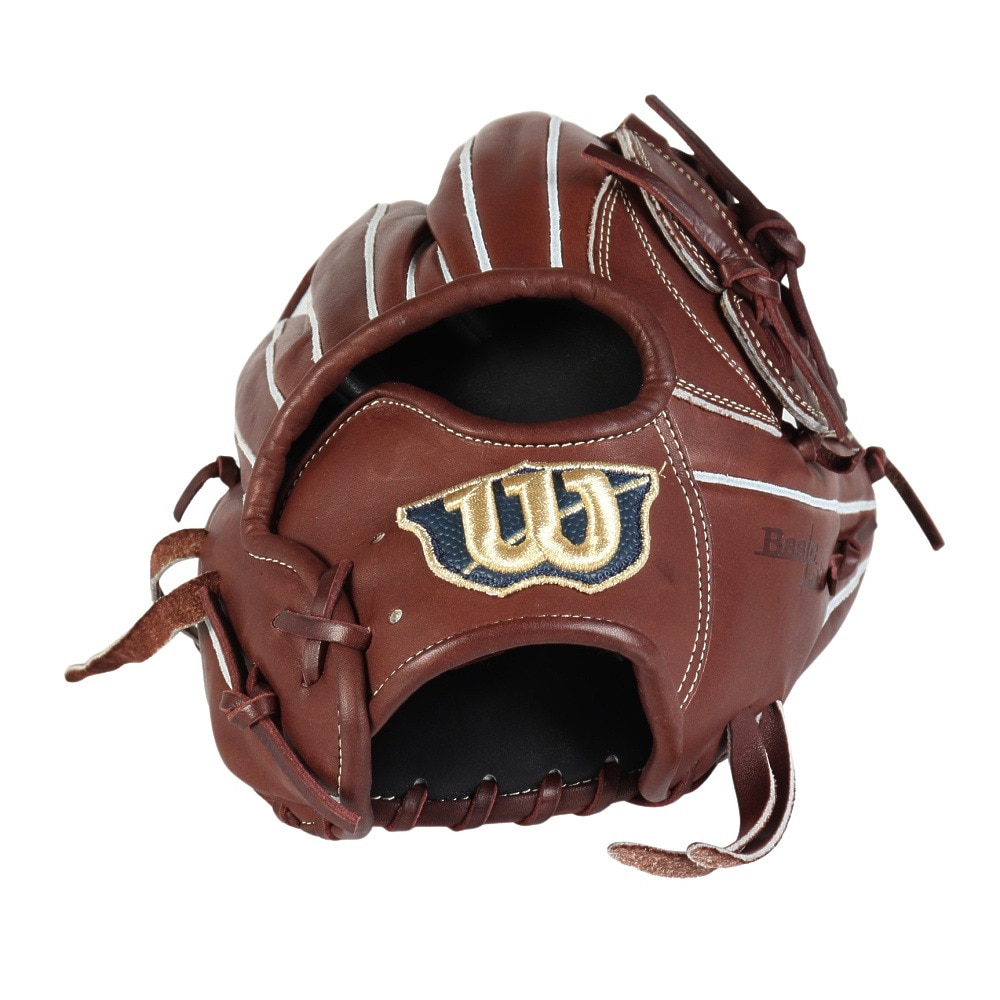 ウイルソン（Wilson）（メンズ、レディース）軟式用グラブ 投手用 野球グローブ 一般 軟式用 Basic Lab DUAL SA17型 WBW103720