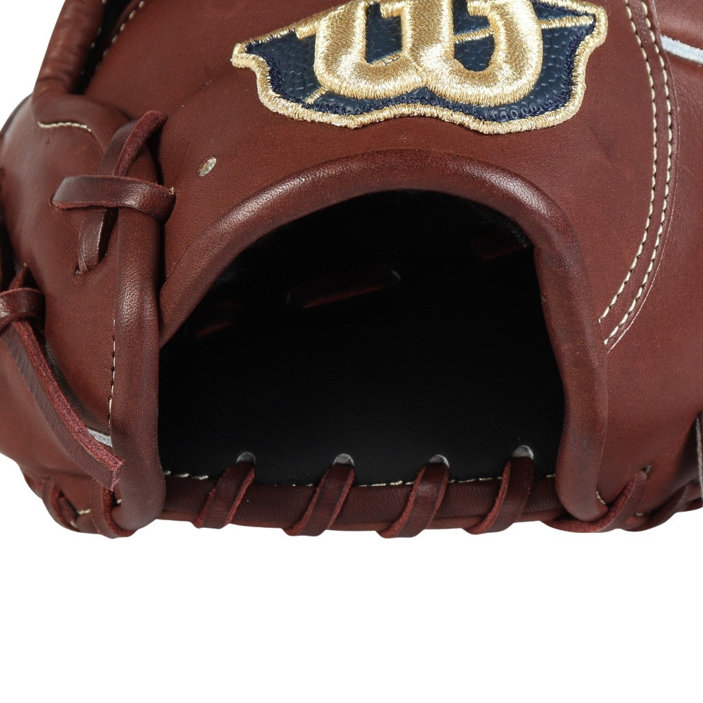 ウイルソン（Wilson）（メンズ、レディース）軟式用グラブ 投手用 野球グローブ 一般 軟式用 Basic Lab DUAL SA17型 WBW103720